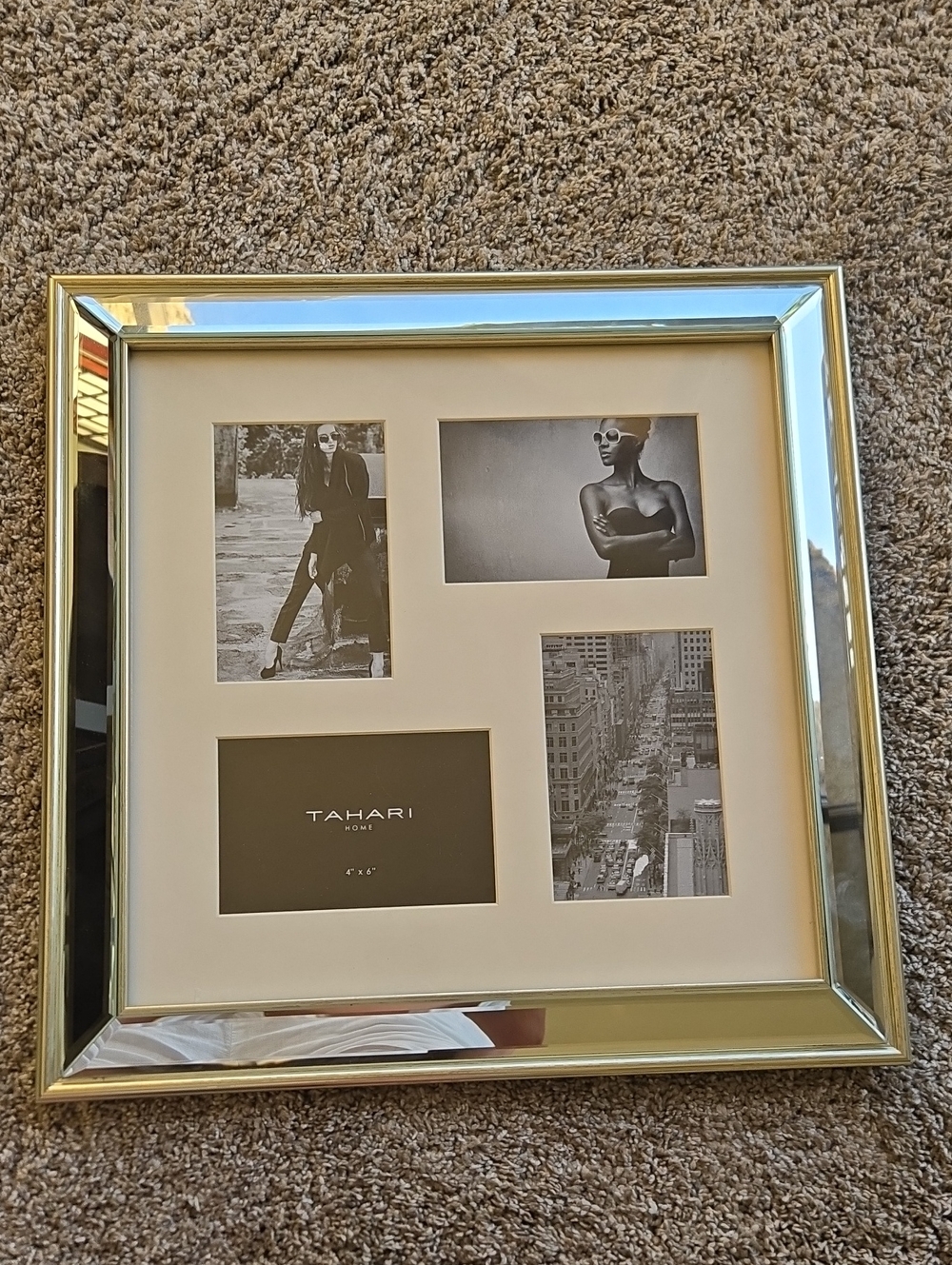 Tahari Gold Four-Opening Collage Frame